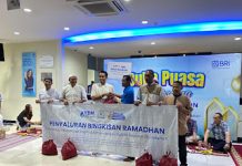 BRI BO Cilegon Salurkan Bingkisan Ramadhan untuk Garda Depan Operasional