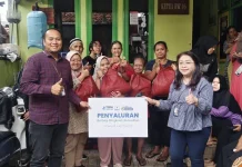 YBM BRILiaN BRI KC Jakarta Daan Mogot Berbagi Bingkisan Ramadan untuk Masyarakat